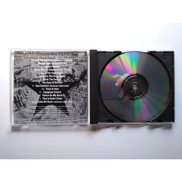 The Clash On Broadway The Trailer CD Sampler Promo Punk Rock New Wave 1991 - Picture 2 of 3